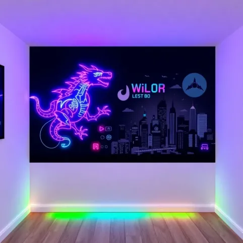 Naklejki na ścianę dla graczy