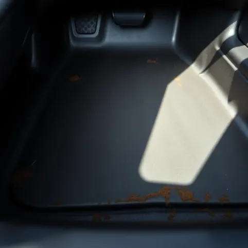 Naprawa podłogi w samochodzie żywicą