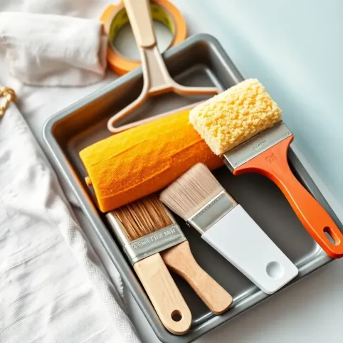 Narzędzia do malowania ścian