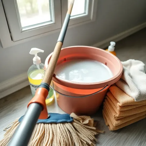 Narzędzia do mycia ścian przed malowaniem