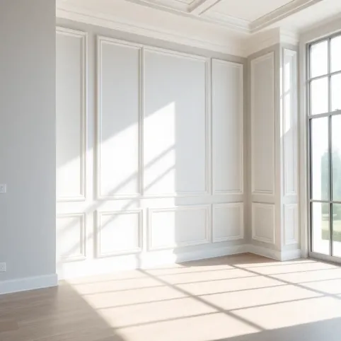 Nowoczesna sztukateria ścienna