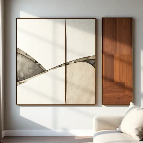 Nowoczesne ozdoby na ścianę