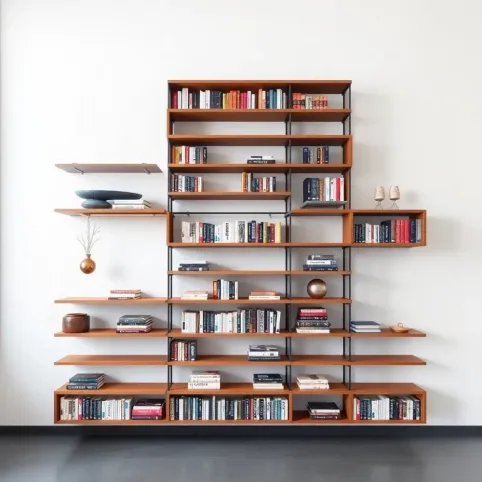 Nowoczesne półki na ścianę