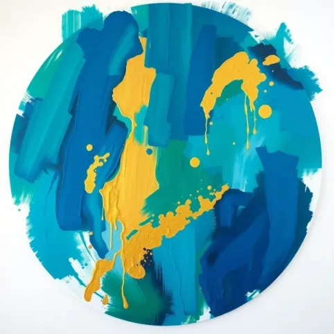 obraz na płótnie ręcznie malowany