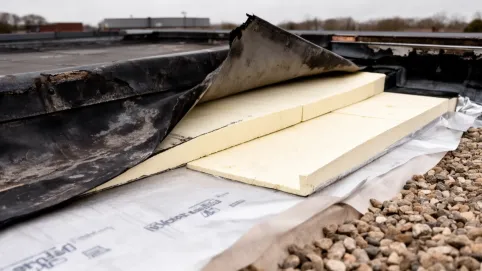 Ocieplenie dachu płaskiego pokrytego papą