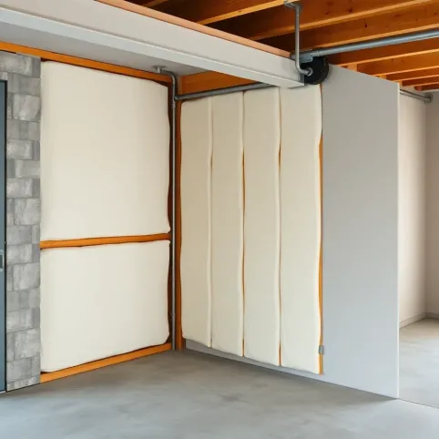 Ocieplenie ściany między garażem a domem