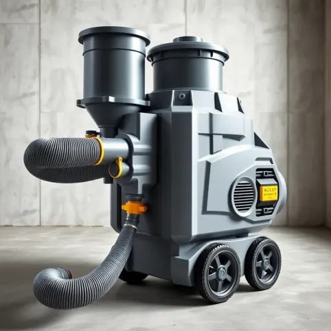 Odkurzacz do gładzi z otrząsaczem