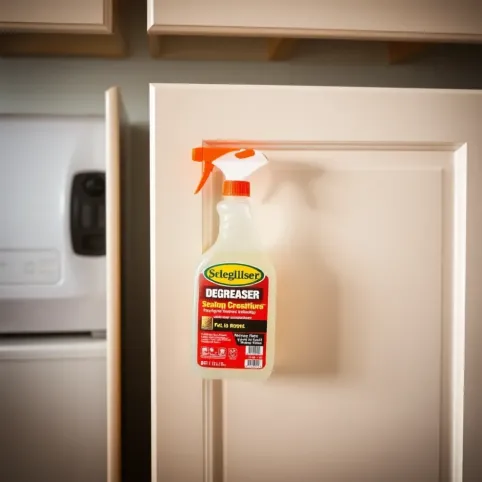 Odtłuszczacz do mebli kuchennych przed malowaniem