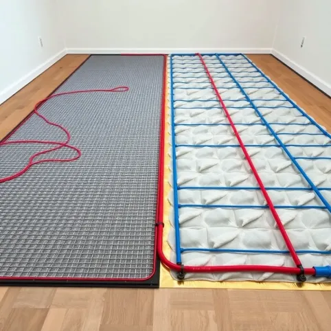 ogrzewanie podłogowe elektryczne czy wodne