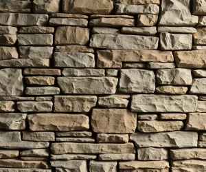 Panel ścienny z kamienia PU