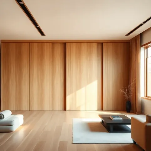 Panele przesuwne zamiast ściany