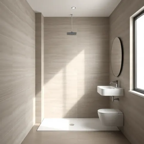 Panele ścienne SPC do łazienki