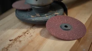 Papier ścierny do drewna na szlifierkę kątową