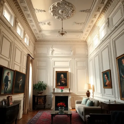 Paryskie Kamienice Wnętrza