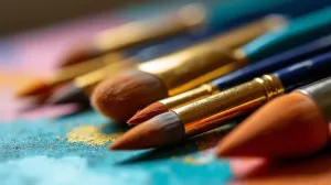pędzelki do malowania po numerach