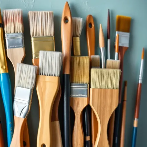 Pędzle do malowania ścian