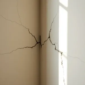 Pękanie ścian w narożnikach