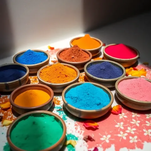 Pigmenty do farb ściennych