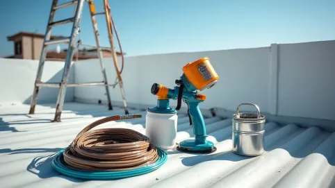 Pistolet do malowania dachu Wypożyczalnia