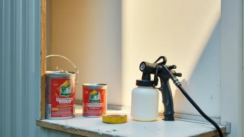 Pistolet do malowania elewacji wynajem