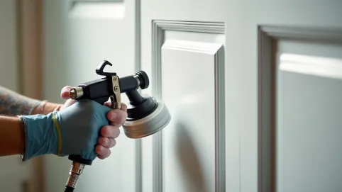 PISTOLET do malowania mebli kuchennych