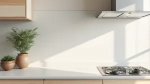 Płyta laminowana na ścianę w kuchni montaż