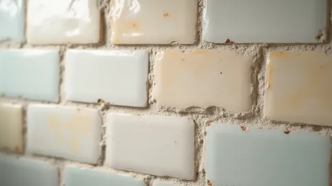 Płytki na nierównej ścianie