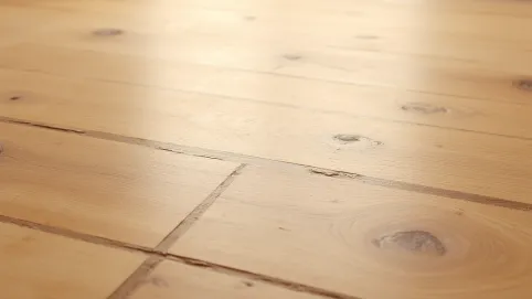 Podłoga z płyt OSB lakierowana