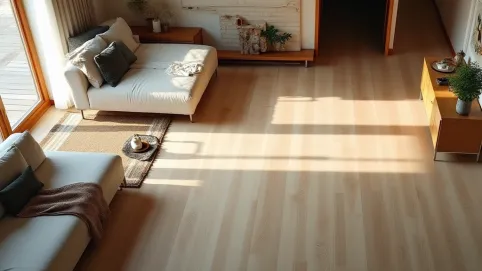 Podłogi w salonie aranżacje