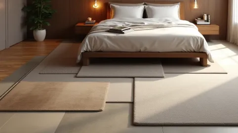 Podłogi w sypialni aranżację