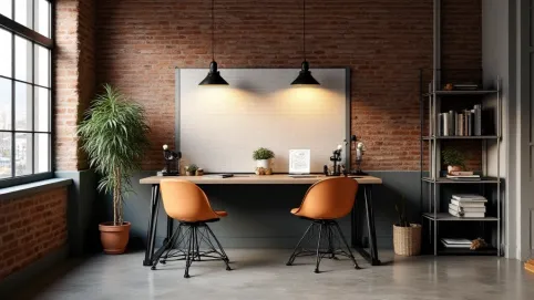 Pokój Młodzieżowy W Stylu Industrialnym