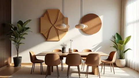 Pomysł na ścianę w jadalni