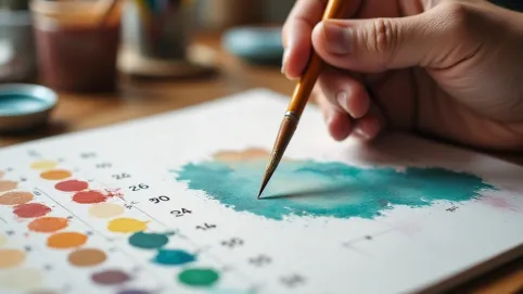 Precyzyjne PĘDZLE do malowania po numerach