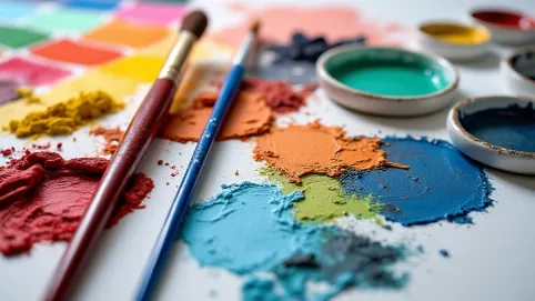 Profesjonalne farby do malowania na płótnie