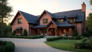 Projekt Domu W Stylu Dworkowym