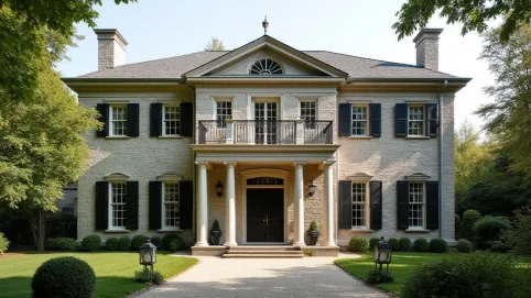 projekt domu w stylu klasycznym