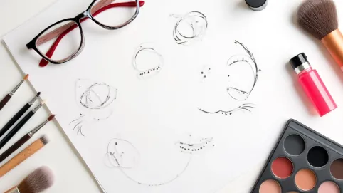Proste wzory do malowania twarzy