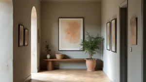 przedpokój inspiracje ściany