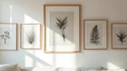 Ramki na ścianie inspiracje