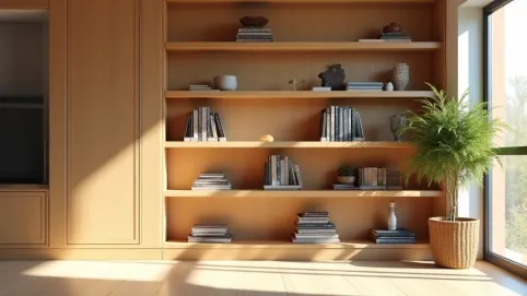 Regał jako ścianka działowa