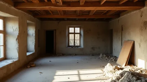 Remont domu z kamienia wapiennego