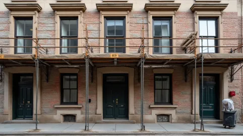 Remont elewacji kamienicy koszt