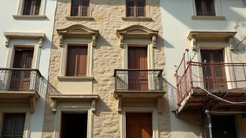 Remont kamienicy wpisanej do rejestru zabytków