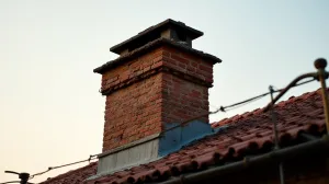 Remont komina nad dachem z cegły cena