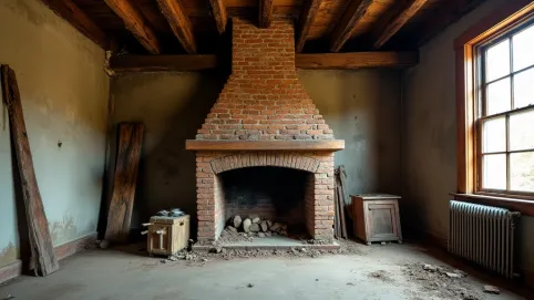 Remont komina w starym domu cena