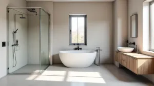 Remont łazienki z projektem