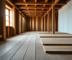 Remont podłogi drewnianej na legarach