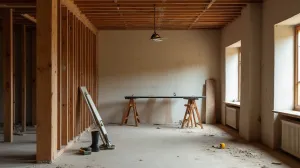 Remont podłogi na legarach