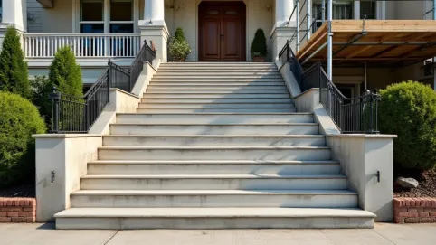 Remont schodów zewnętrznych cena