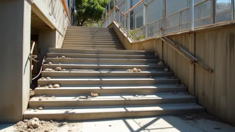 Remont schodów zewnętrznych zgłoszenie czy pozwolenie